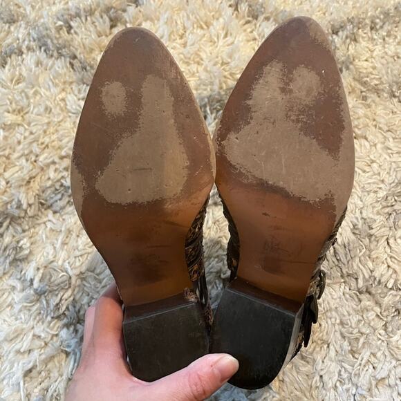 Coach Snakeskin Bootie - Picture 8 of 9